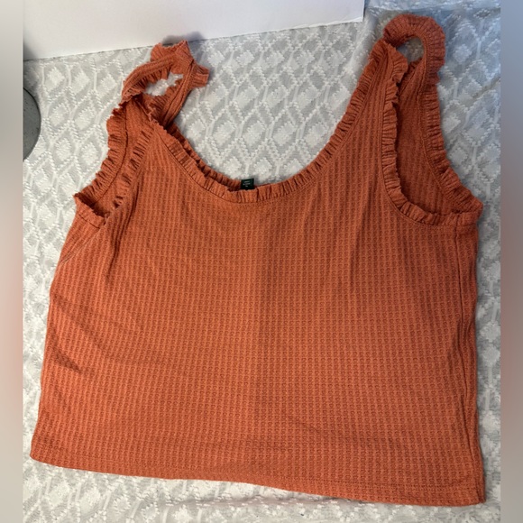 Muted Pink Wild Fable Crop Top, Women’s XL - Picture 2 of 10